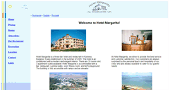 Desktop Screenshot of margihotel.com